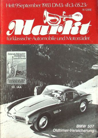 Deckblatt Oldtimer Markt (09/1983)